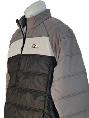 Baltimore Ravens Cutter & Buck CBUK 1/2 Zip Pullover Jacket Size M  NWOT!